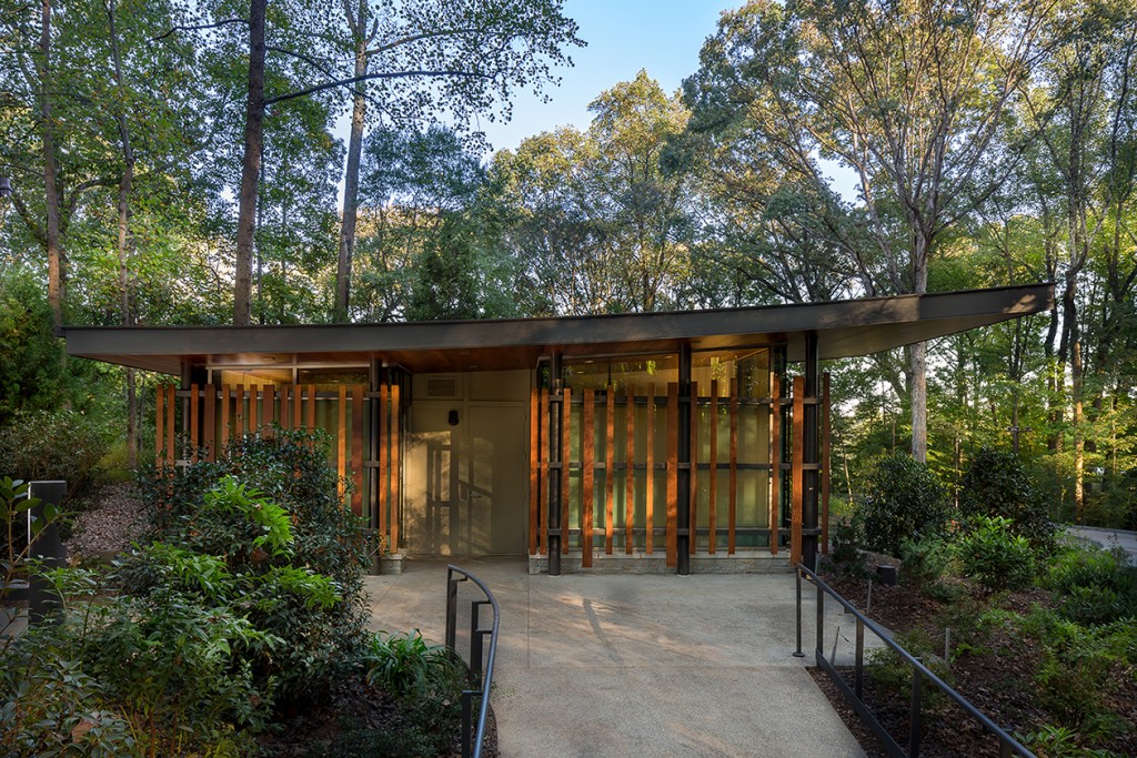 Atlanta Botanical Garden - Storza Woods Glade Pavilion & Restroom ...